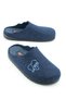 Women's Winter Embroidered Heart Design Comfortable Sole Home Garden Slippers - 2