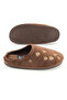 Women's Winter Pu Comfortable Sole Embroidered Design Home Garden Slippers - 6