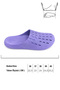 Summer Women's Suitable for Wet Floor Airblow Flexible Comfortable Sole Home Garden Bathroom Slippers - 3