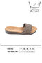 Summer Faux Leather Women's Slippers - 3