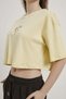 Armalife 10573 Flower Embroidered Crop Women's T-Shirt - 5