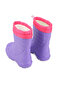 Girl's Winter Eva Low-Rise Elastic Silent Sole Snow Boots - 5