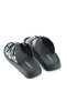 Women's Summer Faux Leather Comfortable Sole Two Buckle Adjustable Daily Slippers - 5