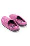 Women's Winter Pu Comfortable Sole Embroidered Design Home Garden Slippers - 5