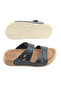 Women's Summer Faux Leather Velcro Adjustable Comfortable Sole Casual Slippers - 6