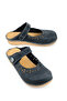 Summer Women’s Genuine Leather Insole Velcro Slippers - 3