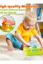 green Dinosaur Cause and Effect Toy for Baby Over 18 Months, Infant Push Button Pop Up Animal Intera - 8