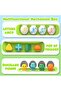 green Dinosaur Cause and Effect Toy for Baby Over 18 Months, Infant Push Button Pop Up Animal Intera - 5