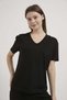 V-Neck T-Shirt and Waist-Tie Detailed Sweatpants Set - 3