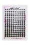 MIX 140 Natural Eyelash Clusters Wispy C Curl, Natural Cat-Eye Manga Style, Mixed Lengths 8-18mm, De - 8
