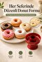 Donut Mold Dough Cutter 8.2 cm Practical Ring Shaping Tool (3 Pieces) - 5