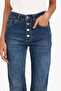 Mıa Flare Fit Regular Waist Long Jean Washed Trousers G8880Ax26Sp - 5