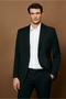 6 Drop Regular Fit Standard Cut Transitional Stretch Fabric Stretch Suit - 3