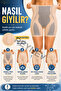 High Waist Seamless Long Corset Shorts Women's Shaping Underwear Model - 3