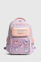 Ççs 51923 School Backpack Student Daily Travel Holiday Sports Walking Trip Purple - 2