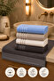 4-Piece Hand and Face Towel Set 50X85 cm Aura - 5