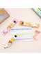Teddy Bear Themed Patterned Rollerball Pen & Highlighter Set - 2