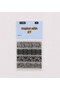 Silicone Frame and Sticker Scrapbook Seal Set - 5