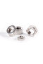 M3 100PCS Metric Hex Hexagon Nut 304 Stainless Steel Screw Nuts DIN934 M2 M3 M4 M5 M6 M8 M10 M12 M1 - 7