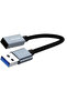BSN 0.3m Double Sided 10Gbps Data Strip Chip USB 3.2 Connection Cable USB Male To Type-C Female Adap - 2