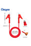 1m Cleqee P1024 5pcs Dual Alligator Clip Test Lead Crocodile Clamp Cable Wire 1M/2M/3M/5M Multimeter - 6