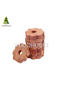 10PCS Flowers Rings 100% Cedar Blocks for Clothes Storage, 10 Cedar Wood Flowers Rings with Light F - 2