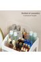 5 Layer Large Capacity Makeup Organizer,Cosmetic Storage with 4 Transparent Drawers,Multipurpose Vanity Organizer for Skincare,Lipstick,and Jewelry - 5