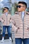 Boy's Detachable Hooded, Densely Stitched Nova Fabric Winter Puffer Coat Km4016 - 6