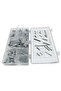 200PCS Set 200PCS Set Hardware Tension Spring Compression Spring Kit Electrical Hardware Torsional - 5