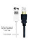 كابل HDMI قصير بطول 1.5 متر، يدعم دقة 4K، أبيض، HDMI 2.0 مع منفذ إيثرنت، يدعم HDMI ARC وCEC، متوافق مع PS5 - 3