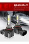 H11 2pcs Car Fog Lights H11 LED Headlight Bulbs Upgraded 1:1 Mini Size H7 9006 HB4 9005 HB3 DOB 1000 - 8