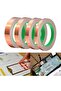 10mm 20M Copper Tape Double-Sided Conductive Copper Foil Tape for Stained Glass Conductive Tape for - 8