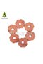 10PCS Flowers Rings 100% Cedar Blocks for Clothes Storage, 10 Cedar Wood Flowers Rings with Light F - 3