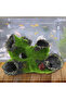 Resin Breeding Hiding Cave Simulation Shrimp Cave House Decorative Props Tree House Shelter Craft...