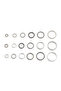 200pcs M4-M14 200/320/360/450/540pcs Box Set Washer Automotive Metric Oil Drain Plug Gaskets Aluminu - 7
