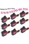 2Pcs 180 Degree 2-50Pcs MG90S 9g Micro Servo Metal Gear 180°/360° for RC Helicopter Plane RC Boat RC