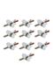 10 Pieces Nut Screw Mount Kits Bird Cage Perch Screws and Nuts Screw Nut with Gaskets for Parrot ... - 7