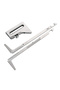 JAVIER HI.LO Welding Gauge Test Ulnar Welder Inspection Both 32mm Metric & 37-1/2"inch - 2