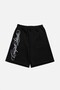 شورت رجالي أسود من Chaos Division Jorts - 4