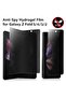 2Pcs For Galaxy Z Fold 3 Front Privacy Film 2Pcs For Z Fold 5 3 Anti Peep Spy Hydrogel Film Soft P - 8