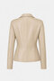 Liora Women's Double-Sided Genuine Leather Blazer Jacket - 7