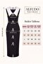 Midi black and white sleeveless Double-Breasted neckline bow evening dress - 5