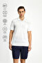 Regular Fit Printed Polo Neck T-Shirt