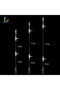 2pcs 70cm Fishing Tackle Line Swivels Night Luminous Beads Pins Tubes Rolling Connector Fishing Swiv - 5