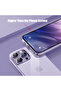 جراب شفاف لهاتف iPhone 12 Mini (5.4 بوصة) لهاتف iPhone 16 11 12 13 14 15 Pro Max مصنوع من مادة TPU الناعمة والسيليكون - 3