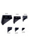 5pcs 4080 5pcs/10pcs 3030 Corner Bracket Fitting Black Angle Aluminum Connector 3060 4040 4080 for I - 7