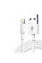 كابل USB للشحن السريع بطول 3 أمتار لأجهزة iPhone X و XR و XS و 14 و 8 و 7 و 6S و 6 Plus و 13 و 12 و 11 Pro Max و SE و iPad. - 7