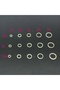 6.5oz Rabbit 100pcs/bag Dental Orthodontic Bands Ortho Elastics Latex Braces Non-toxic Tool 3.5oz/5 - 2