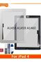 Black with button Touch For iPad 4 A1458 A1459 A1460 Touch Screen Digitizer Front Glass Panel Replac - 7
