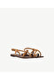 Thin Strap Single Toe Suede Sandals - 3